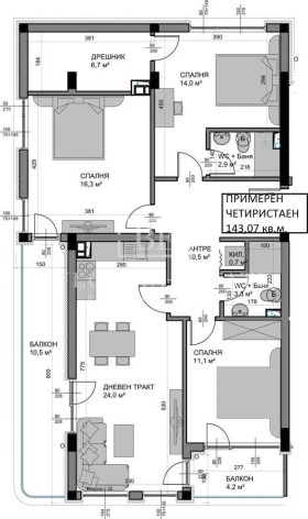 2 dormitoare Vladislav Varnenciic 1, Varna 7