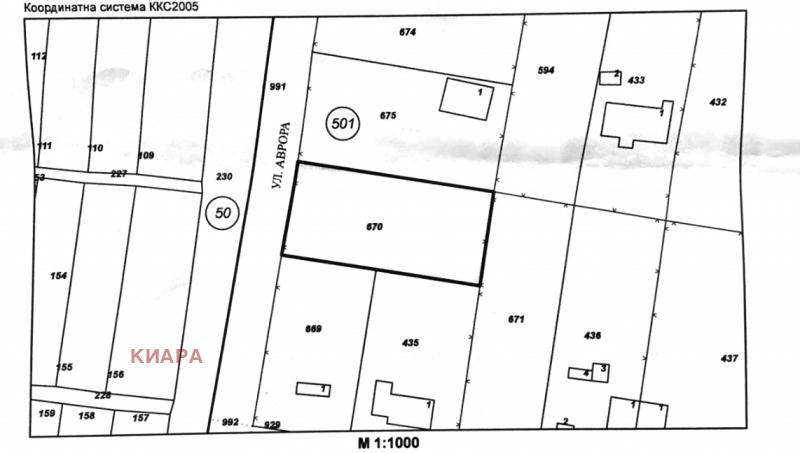 Продава ПАРЦЕЛ в област Силистра, с. Ветрен - 1130 кв.м / 4 300 € » 8 410.07 лв., КИАРА
