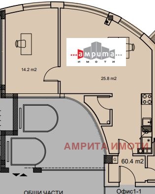 Продава ОФИС, гр. София, Манастирски ливади, снимка 6 - Офиси - 52334492