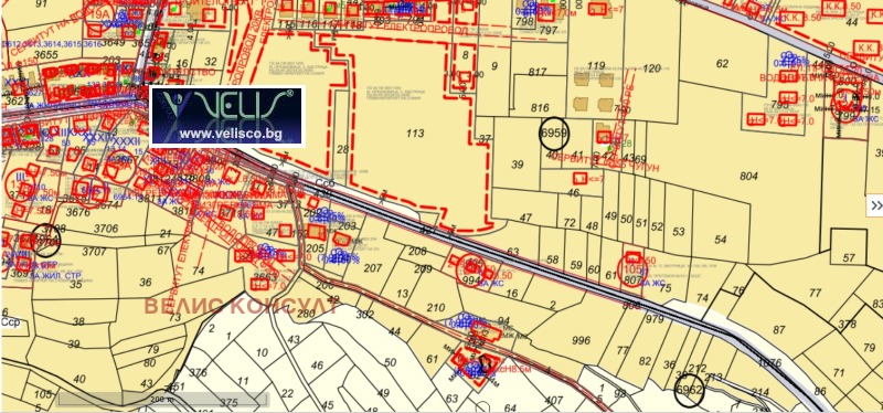 Til salg  Grund Sofia , Bistritsa , 2250 kvm | 34439627 - billede [2]