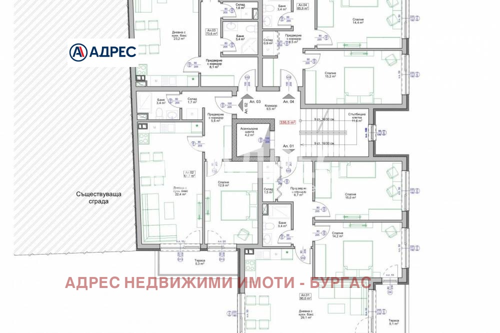 Продава 3-СТАЕН, гр. Поморие, област Бургас, снимка 3 - Апартаменти - 53793859