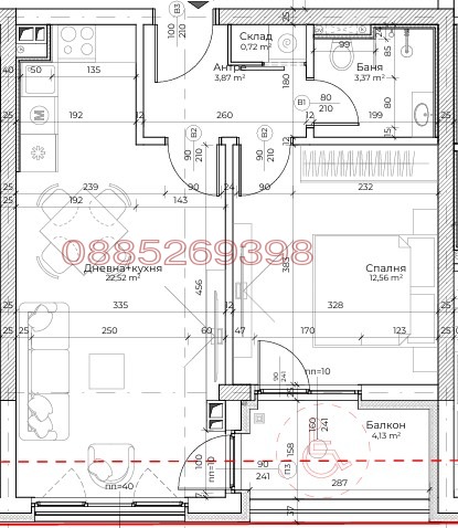 Продава 2-СТАЕН, гр. София, Люлин 9, снимка 3 - Апартаменти - 52876104