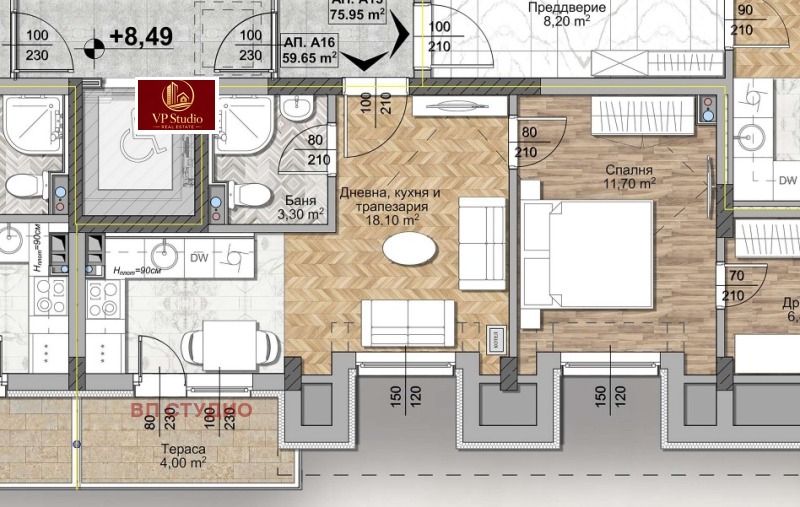 Продава 2-СТАЕН, гр. София, Овча купел, снимка 3 - Апартаменти - 53340356