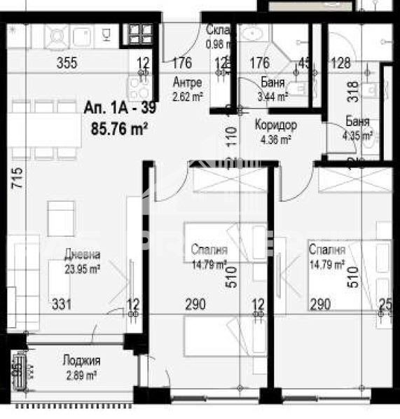 Продава 3-СТАЕН, гр. София, Банишора, снимка 2 - Апартаменти - 53412035