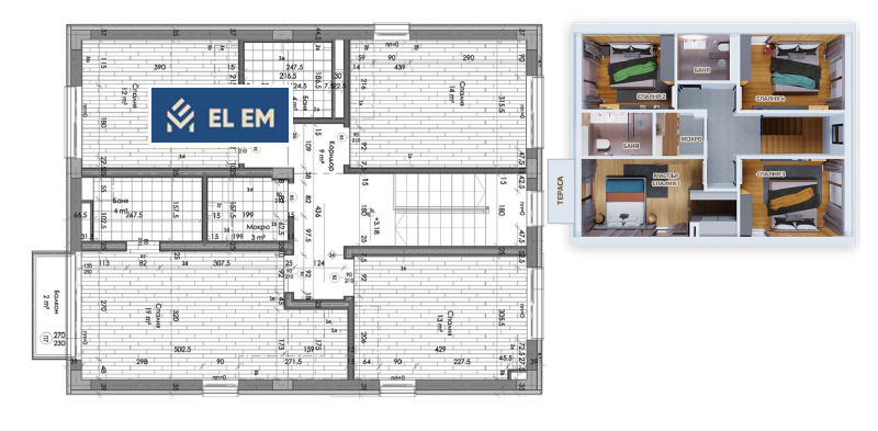 Продава КЪЩА, с. Вакарел, област София област, снимка 2 - Къщи - 53517110