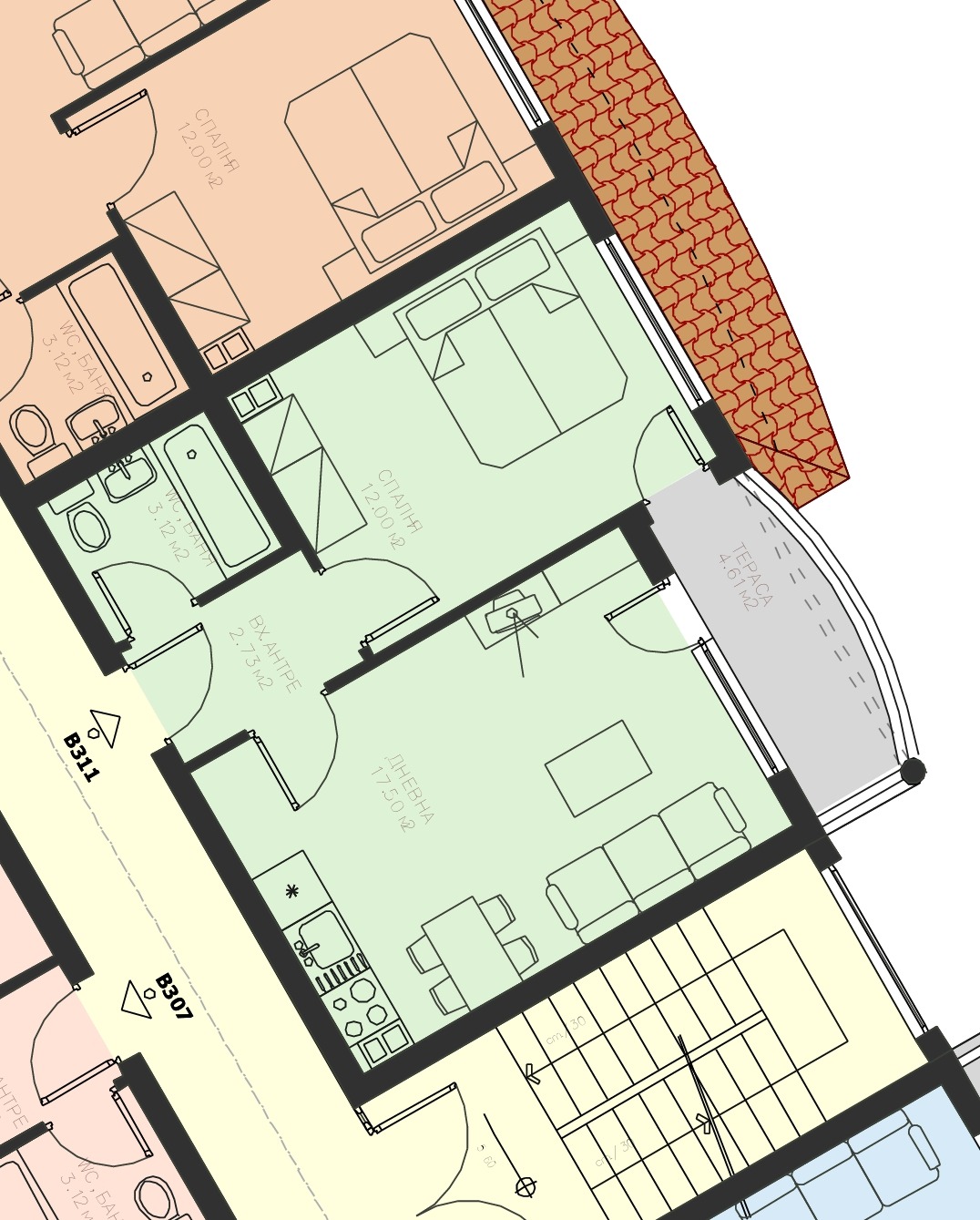 Продава 2-СТАЕН, гр. Созопол, област Бургас, снимка 16 - Апартаменти - 54961388