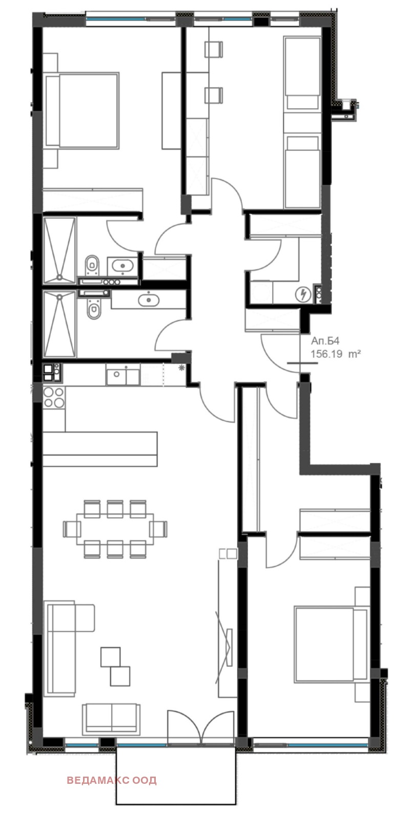 Продается  3 спальни Варна , Свети Никола , 177 кв.м | 12716291 - изображение [2]