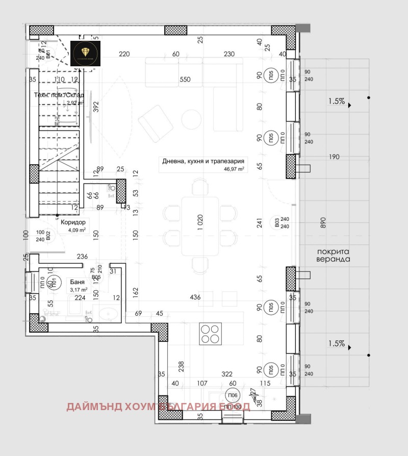 En venta  Casa región Plovdiv , Markovo , 165 metros cuadrados | 12463143 - imagen [2]