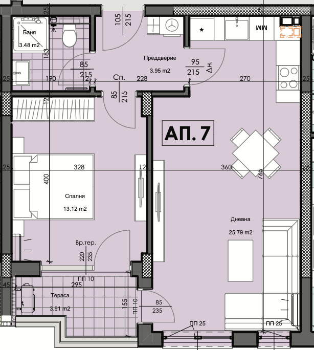 Продава  2-стаен град Пловдив , Кършияка , 71 кв.м | 30998854 - изображение [4]