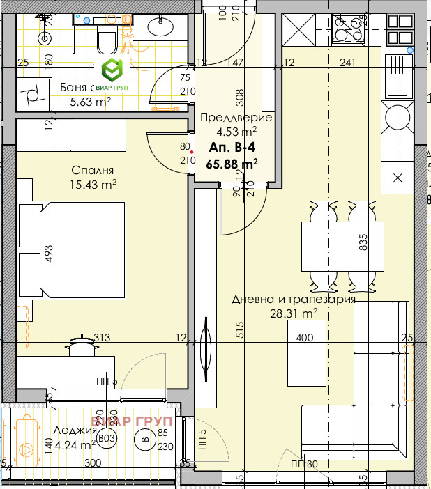 For Sale  1 bedroom Plovdiv , Karshiyaka , 80 sq.m | 72484048