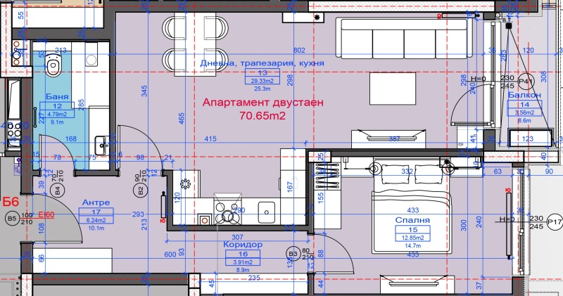 Продава 2-СТАЕН, гр. София, Бояна, снимка 11 - Апартаменти - 52188261