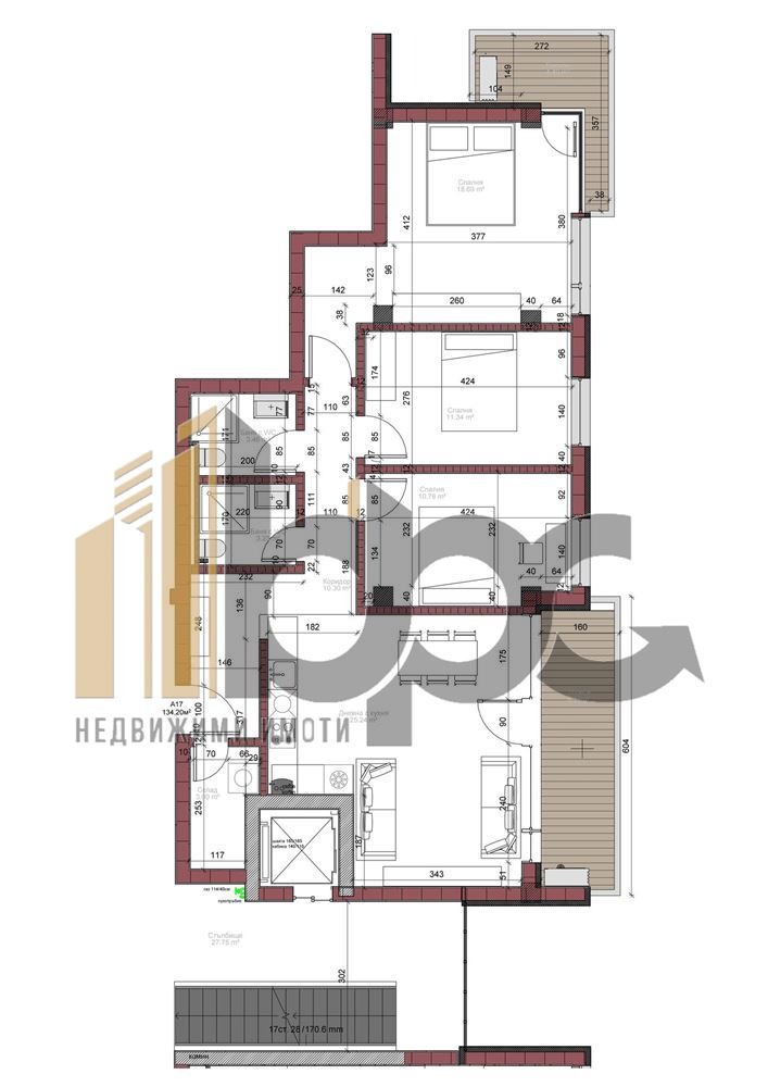 Продава 4-СТАЕН, гр. София, Горубляне, снимка 9 - Апартаменти - 53228404