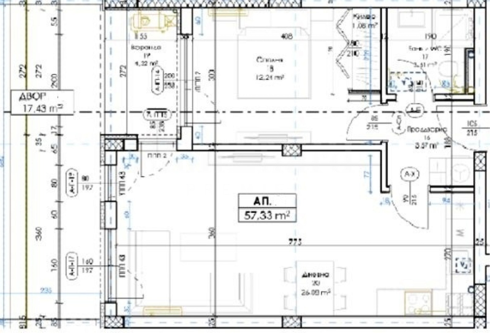 Продава 2-СТАЕН, гр. Пловдив, Беломорски, снимка 2 - Апартаменти - 53203890