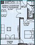 Продава 2-СТАЕН, град София, Обеля 2 • 122028 € / 238666.02 лв. • 56263968 1