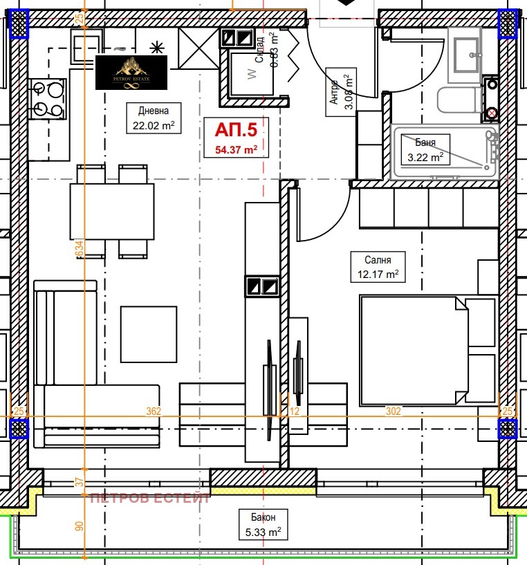 Продава  2-стаен област Пазарджик , гр. Велинград , 63 кв.м | 80067208