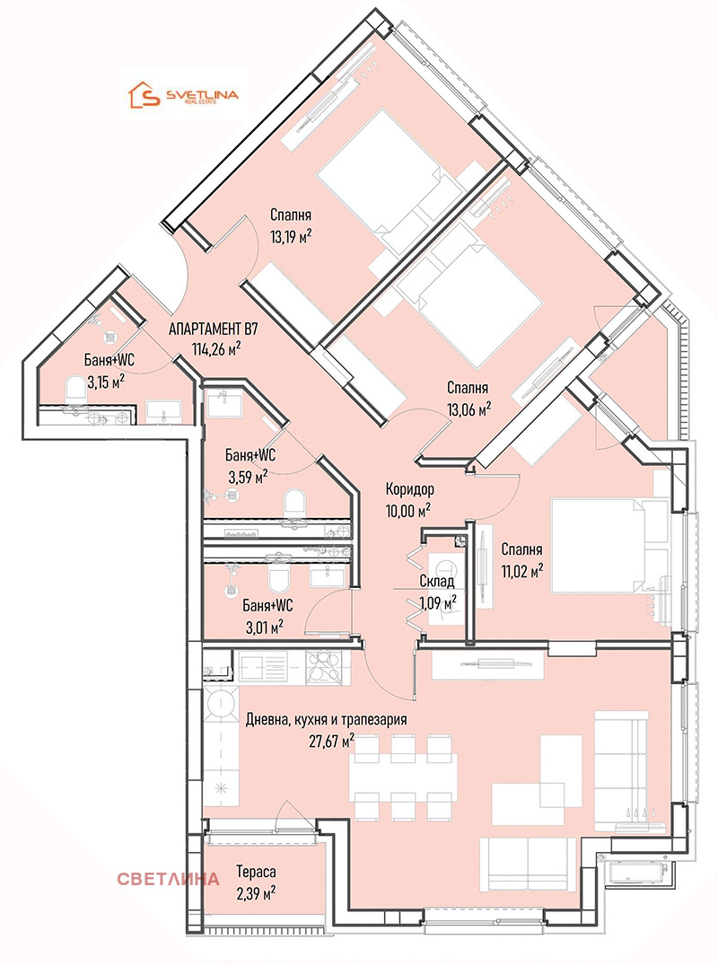 Продава  4-стаен град София , Младост 4 , 143 кв.м | 57819786 - изображение [9]