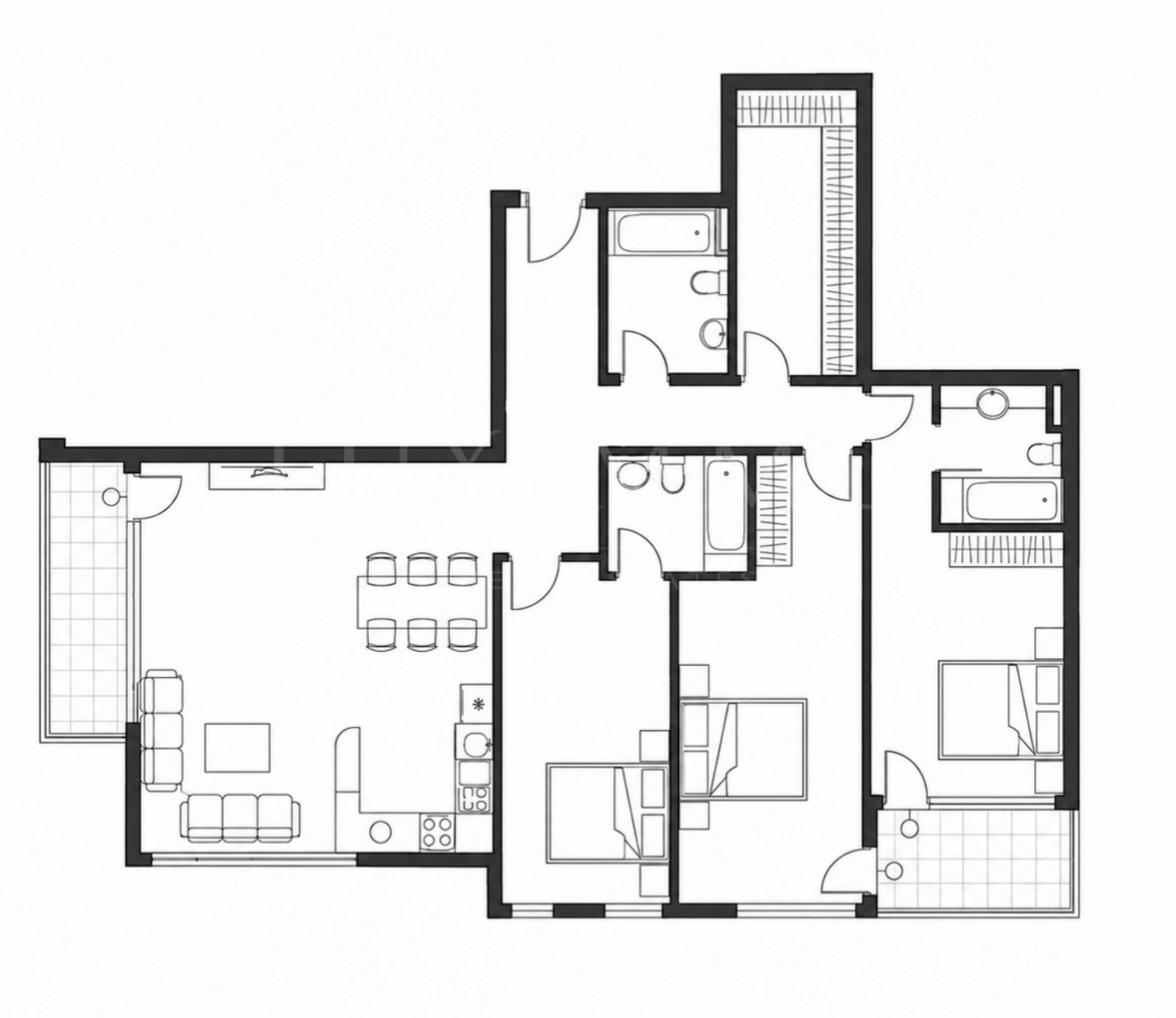 Продава 4-СТАЕН, гр. София, Манастирски ливади, снимка 13 - Апартаменти - 55358803