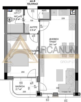 1 bedroom Vladislav Varnenchik 1, Varna 3