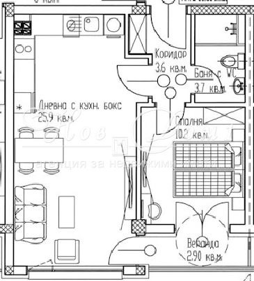 Продава 2-СТАЕН, гр. Варна, к.к. Св.Св. Константин и Елена