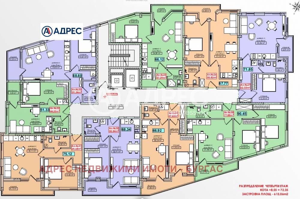 Продава 2-СТАЕН, гр. Бургас, област Бургас, снимка 9 - Апартаменти - 54029810