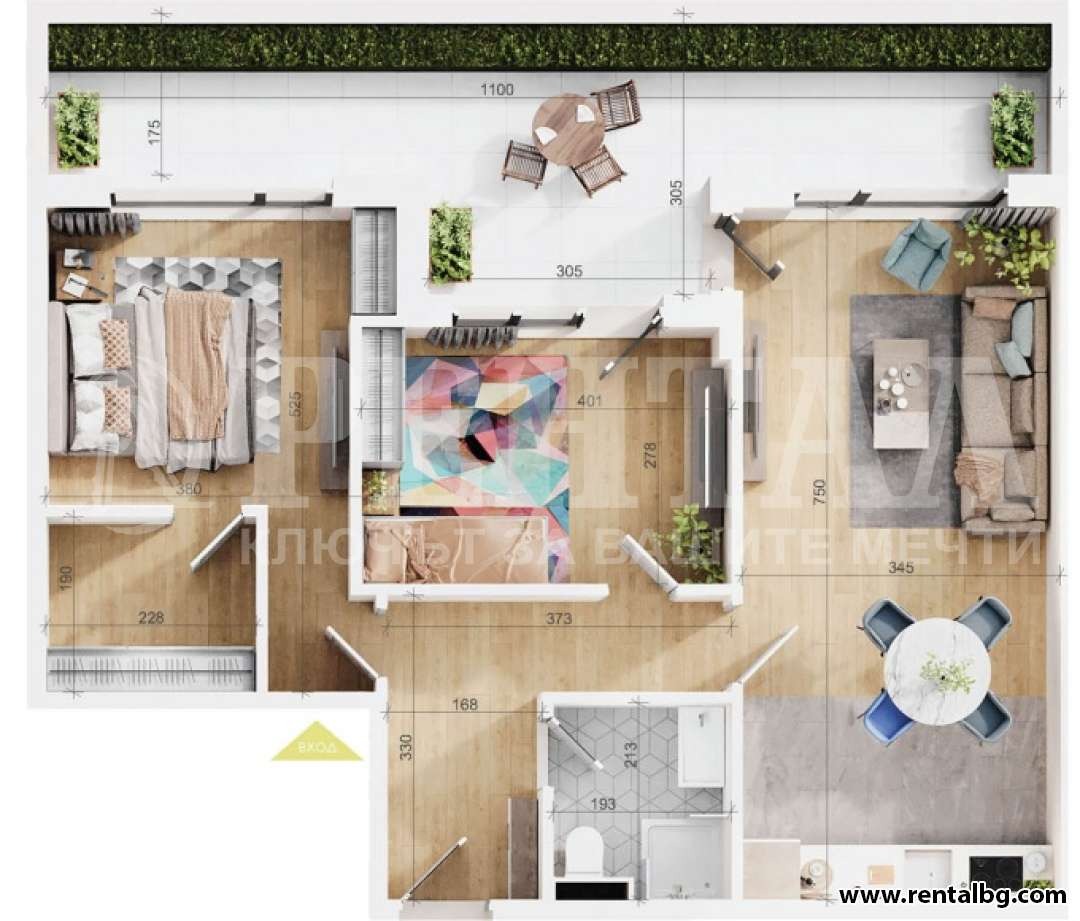Продава 3-СТАЕН, гр. Пловдив, Тракия, снимка 15 - Апартаменти - 54630789