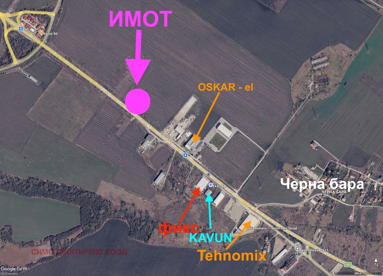 Продава ПАРЦЕЛ, гр. Божурище, област София област