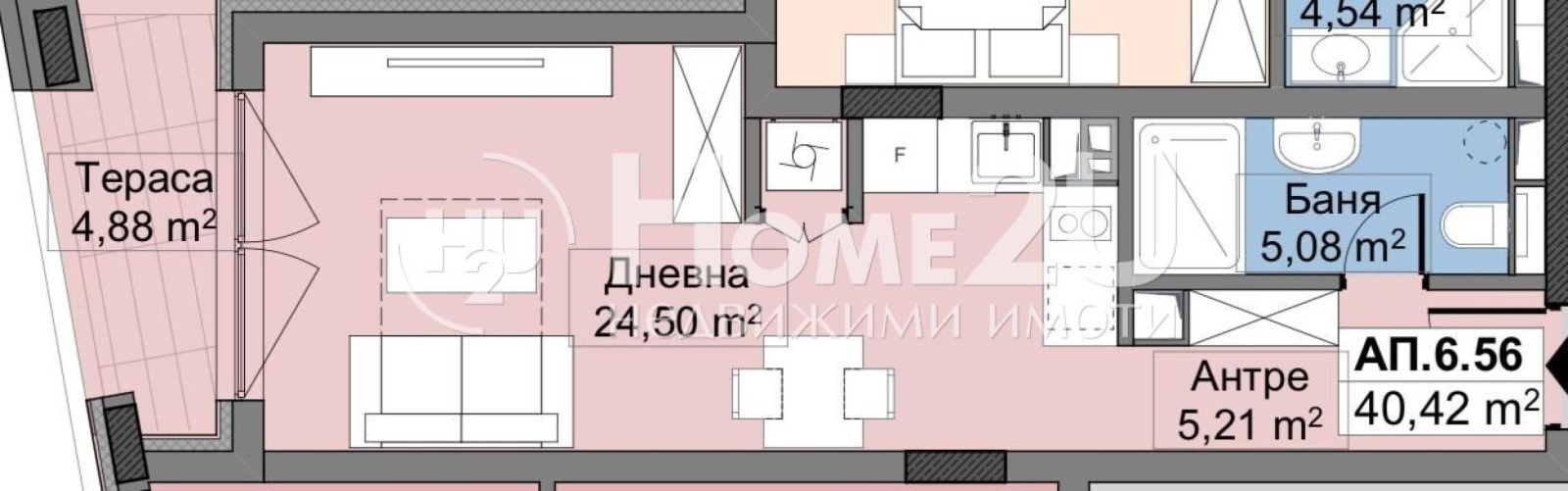 Продава 1-СТАЕН, гр. София, Овча купел 2, снимка 7 - Апартаменти - 54364557