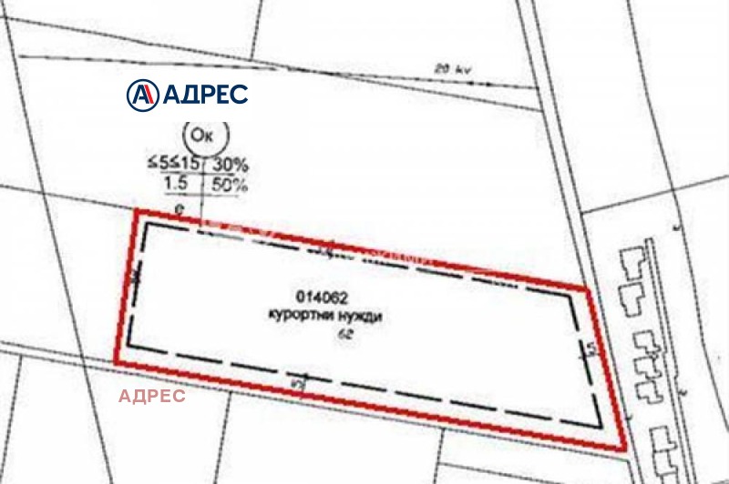 Продава ПАРЦЕЛ в област Варна, с. Шкорпиловци - 5476 кв.м / 330 000 € » 645 423.90 лв., АДРЕС