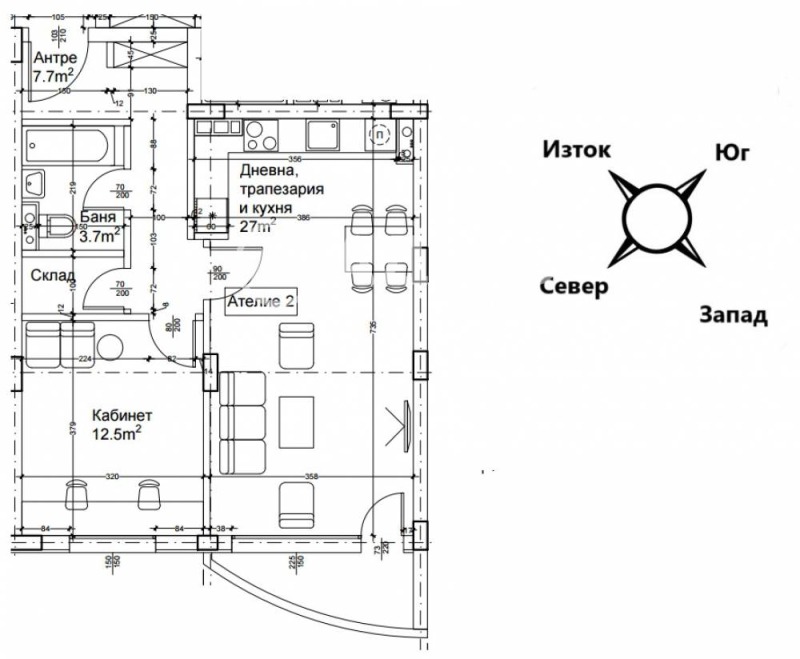 Zu verkaufen  1 Schlafzimmer Sofia , Ljulin 2 , 76 qm | 70254895 - Bild [4]