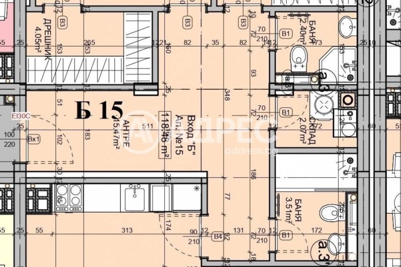 Продава 3-СТАЕН, гр. София, Манастирски ливади, снимка 3 - Апартаменти - 52166809