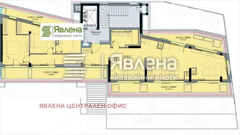 Продава 4-СТАЕН, гр. София, Кръстова вада, снимка 2 - Aпартаменти - 48950864