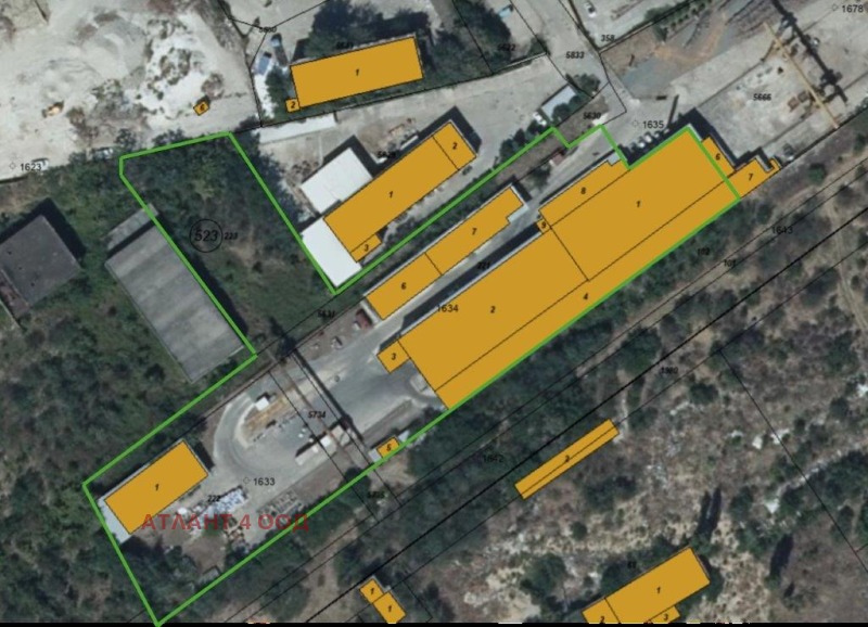 Till salu  Industribyggnad Stara Zagora , Industrialna zona - iztok , 3599 kvm | 76269109