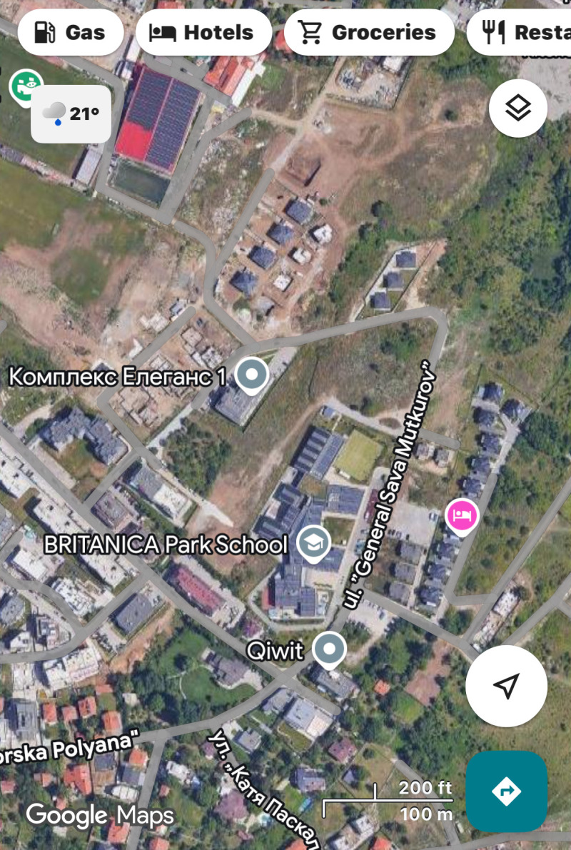 En venta  Trama Sofia , Dragalevtsi , 2740 metros cuadrados | 74929573