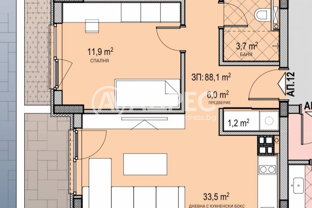 Продава 3-СТАЕН, гр. София, Овча купел 2, снимка 2 - Апартаменти - 53681985