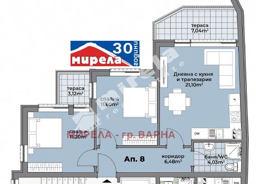 Продава  3-стаен град Варна , Аспарухово , 93 кв.м | 37039671