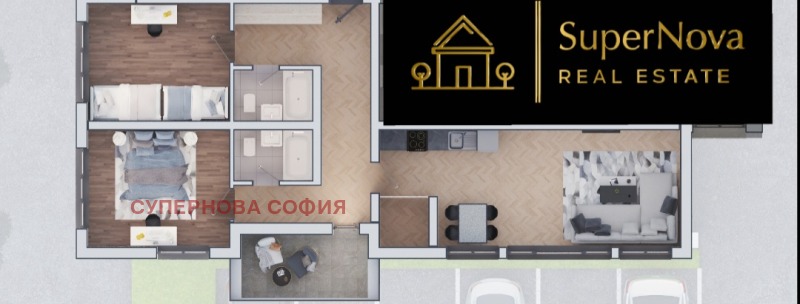 Продава 3-СТАЕН, гр. София, Дружба 2