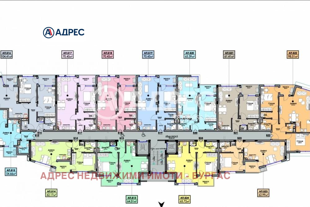 Продава 3-СТАЕН, гр. Бургас, област Бургас, снимка 4 - Апартаменти - 53793922