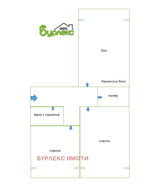 Na prodej  2 ložnice Varna , Čajka , 64 m2 | 77642064 - obraz [13]