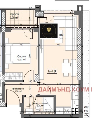 Продава  2-стаен град Пловдив , Гагарин , 61 кв.м | 63528792 - изображение [2]