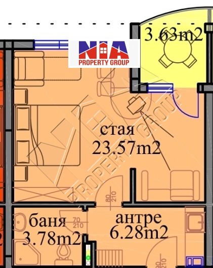Продава 2-СТАЕН, гр. Черноморец, област Бургас, снимка 5 - Апартаменти - 54249502