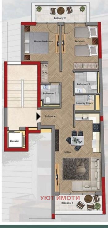 Продава 3-СТАЕН, гр. София, Сердика, снимка 16 - Апартаменти - 52973280