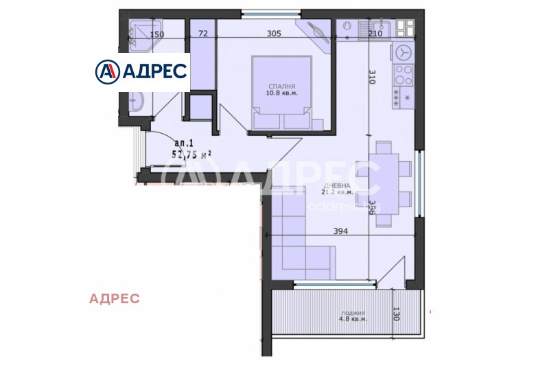 Продава 2-СТАЕН, гр. Варна, Възраждане 4, снимка 2 - Апартаменти - 53009456