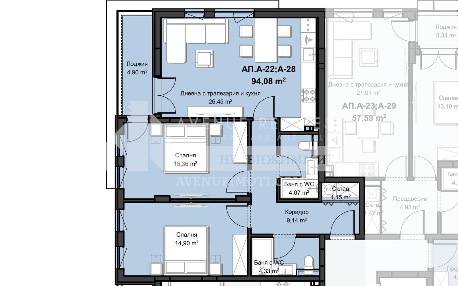 Продава 3-СТАЕН, гр. Пловдив, Христо Смирненски, снимка 2 - Апартаменти - 53091670