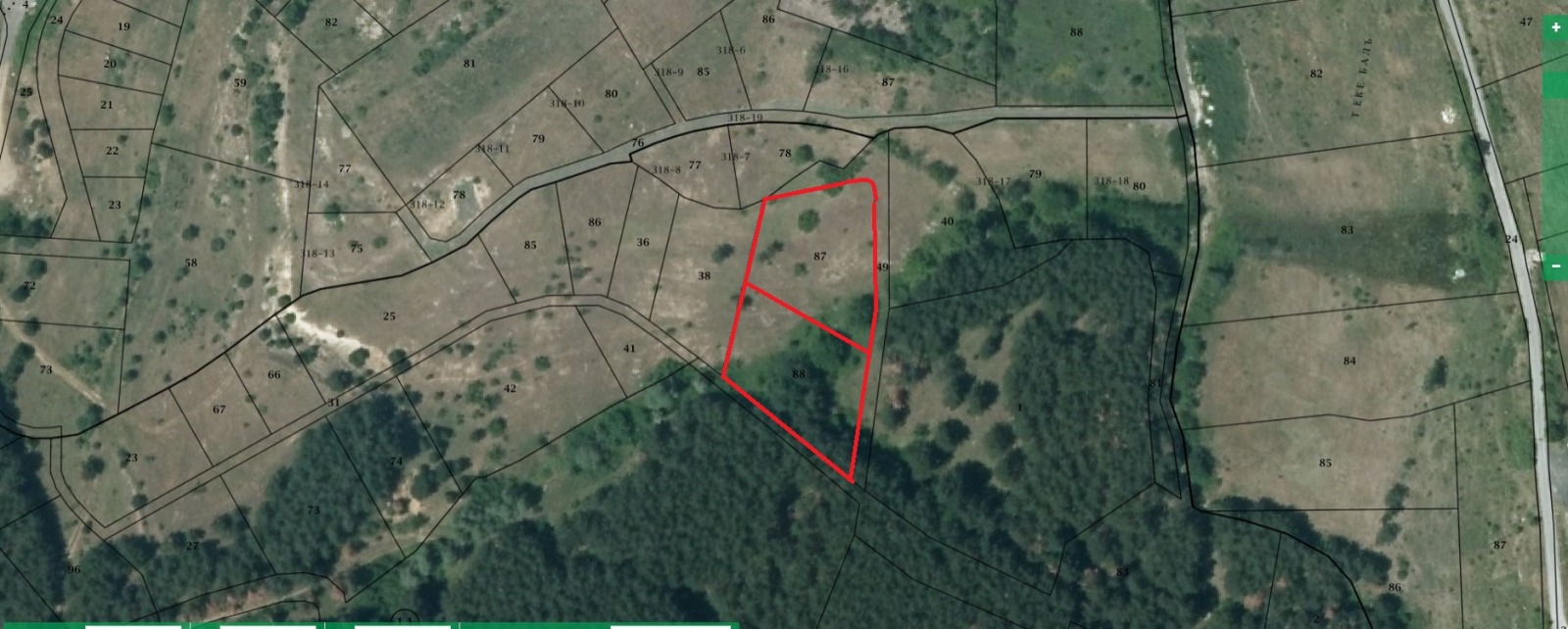 Продава ПАРЦЕЛ, с. Брош, област Кърджали, снимка 2 - Парцели - 43433855