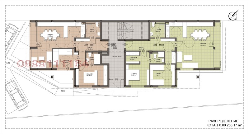 Продава 3-СТАЕН, с. Лозенец, област Бургас, снимка 3 - Aпартаменти - 48988758