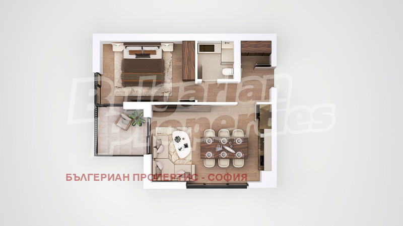 Продава 3-СТАЕН, гр. София, Манастирски ливади, снимка 13 - Апартаменти - 52885314