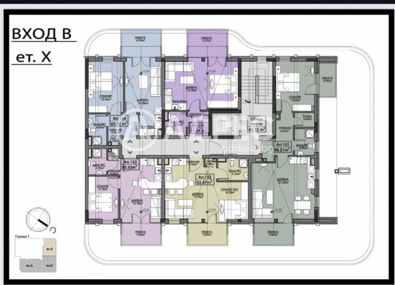 Продава 2-СТАЕН, гр. Бургас, област Бургас, снимка 2 - Апартаменти - 52036991
