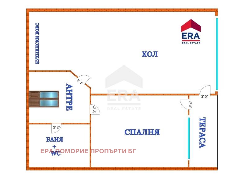 Продава 2-СТАЕН, гр. Поморие, област Бургас, снимка 9 - Апартаменти - 53606698
