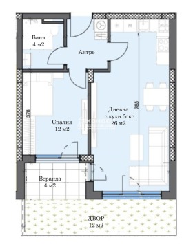 1 dormitorio Trakiya, Plovdiv 4