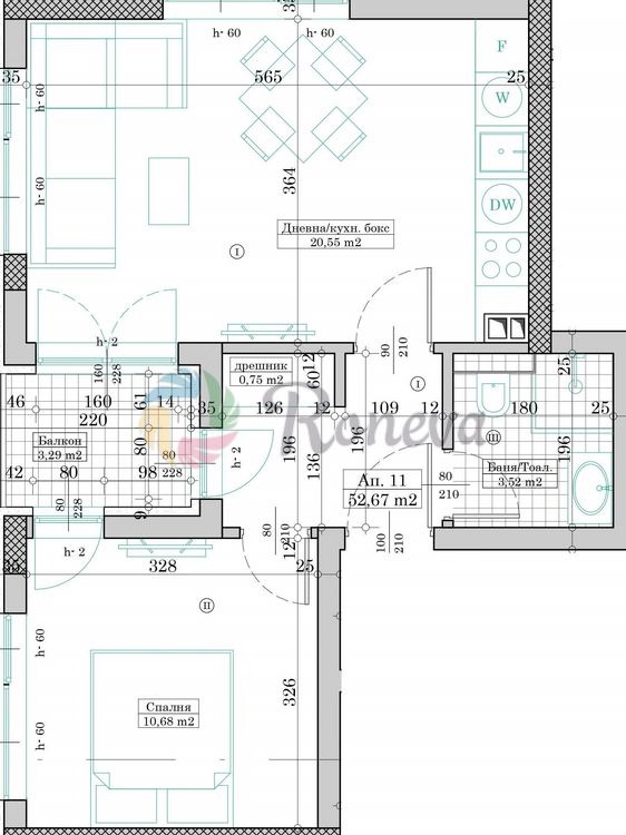 Продава 2-СТАЕН, гр. Варна, Кайсиева градина, снимка 2 - Апартаменти - 52198981
